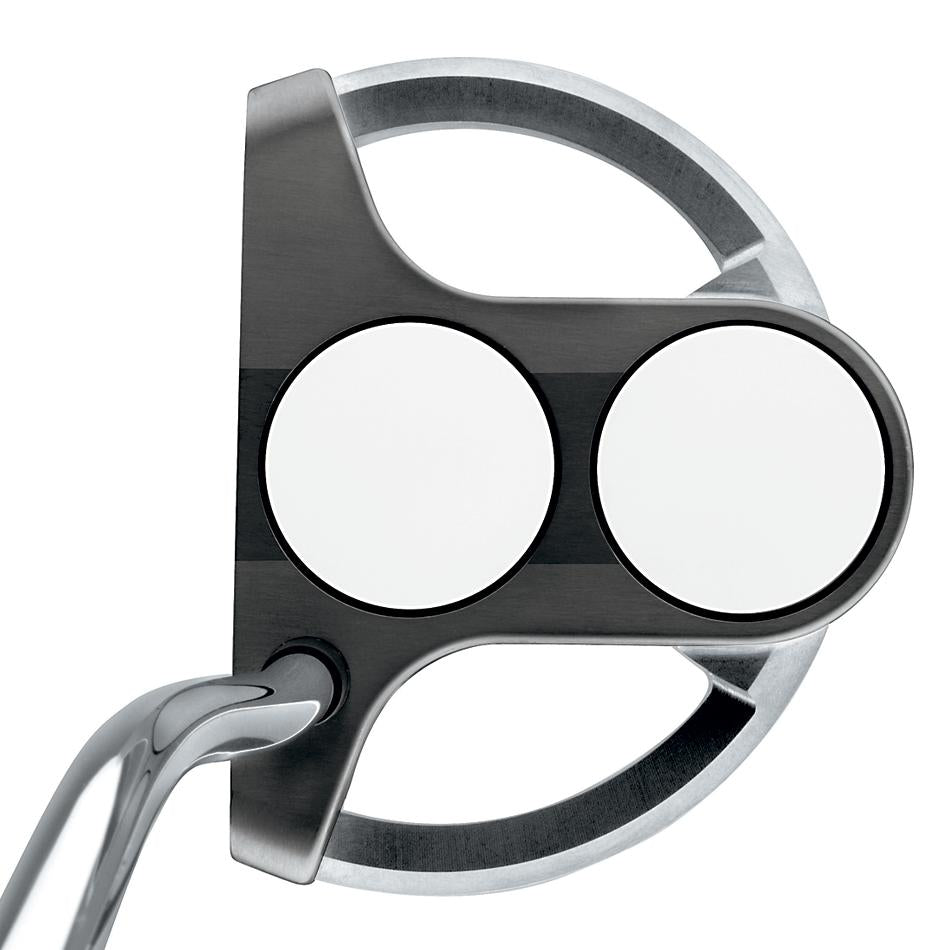 White Steel 2 Ball SRT Putter